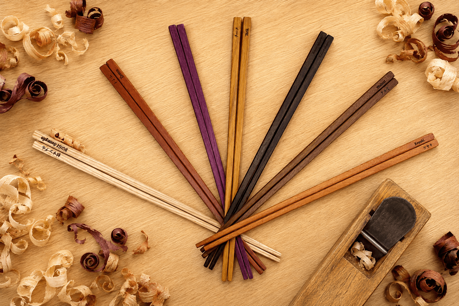 Shinjuku: Chopstick Making Workshop in Tokyo