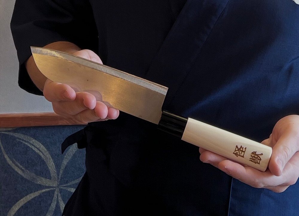Your finished Japanese knife to take home